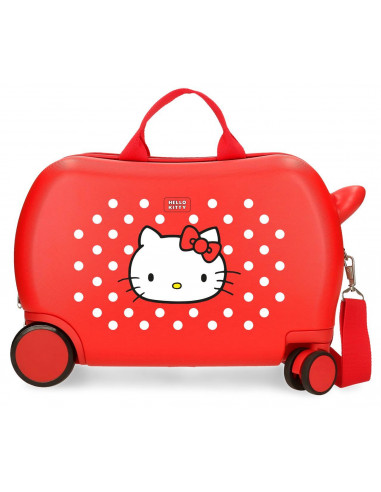 4221022 ABS ROLLING SUITCASE 4W.(2 MULTID.) 45CM. CASTLE OF